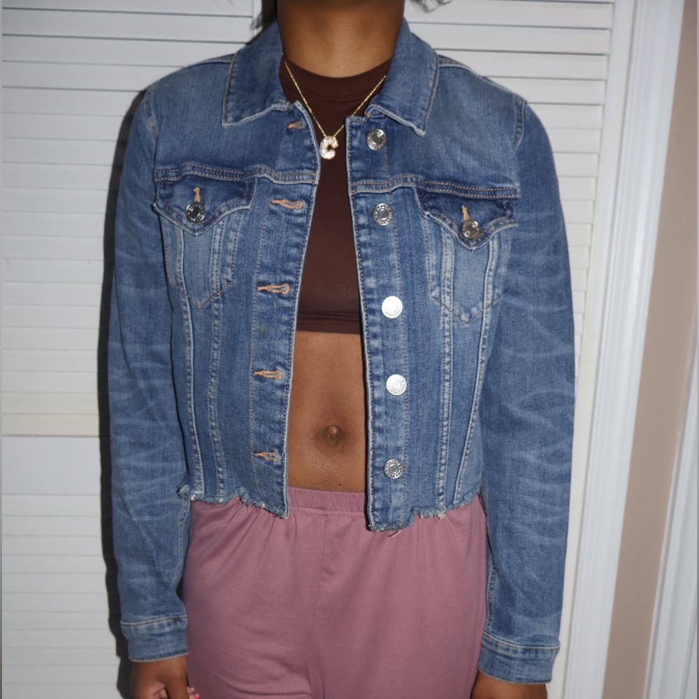Women’s Garage Cropped Jean Jacket